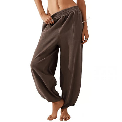 Wide Leg Barrel Pants
