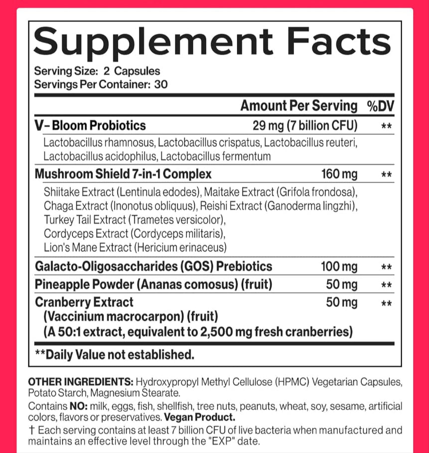 Vaginal Probiotic Capsules