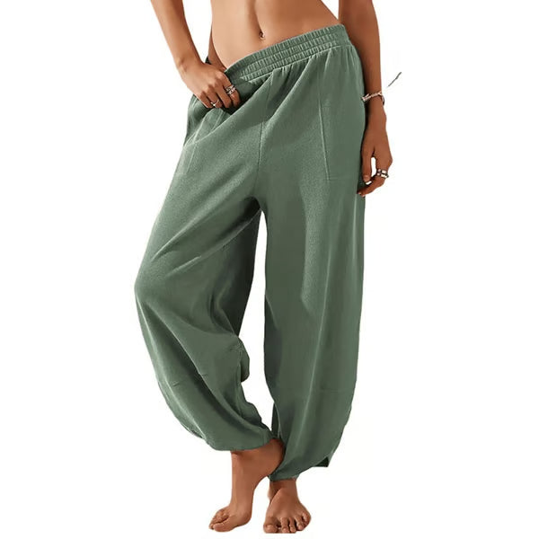 Wide Leg Barrel Pants